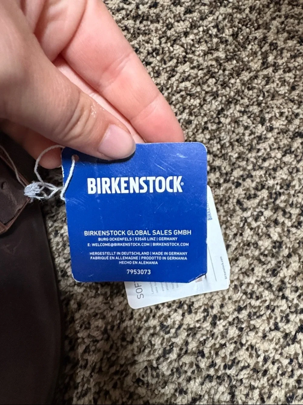 Birkenstock Boston Clogs in Brown Leather - Picture 4 of 6